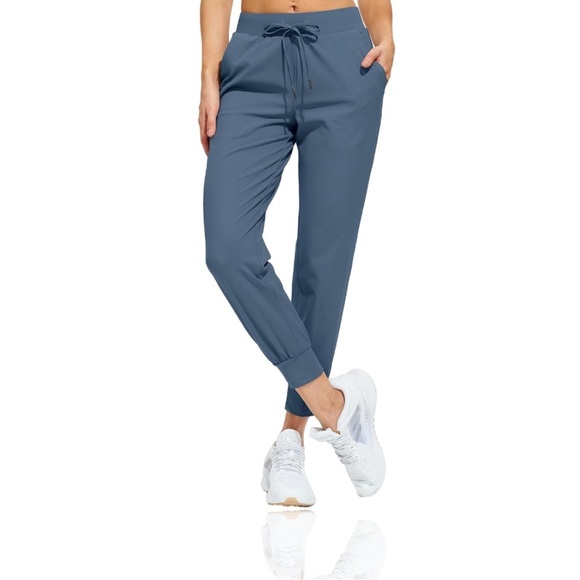 Libin Pants - Small Libin Lightweight Slate Blue Joggers Workout Athletic Wear